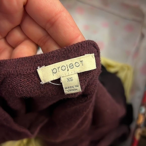 Project long sleeve ombré round neck sweater A10-30 - Picture 4 of 6